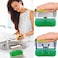 Generic 2-In-1Sponge Rack Soap Dispenser Soap Dispenser And Sponge Caddy 13 Ounces