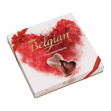Belgian Hearts Chocolate 200g
