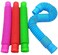 Generic Hiciti Colorful Pop Tubes Fidget Toys Pop Squeeze Push Bubble It Sensory Adult Relief Simple Dimple Anti Stress Figet Toys (10Pcs)
