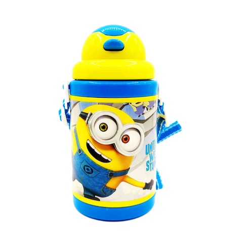 Minions Water Bottle with Strap 460ml