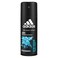 Adidas Ice Dive Eau De Toilette 100ml And Deodorant Body Spray Black 150ml
