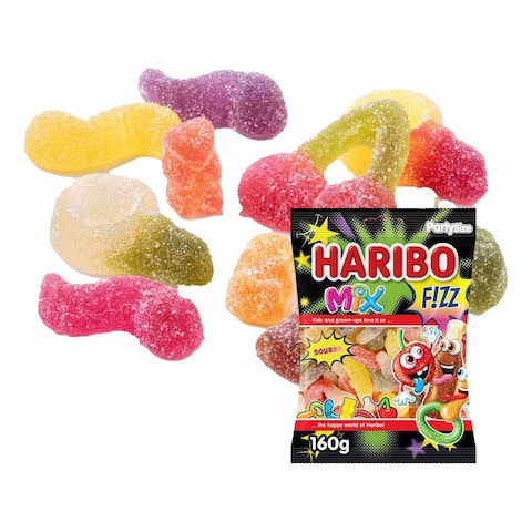 Haribo Mix Fizz Candy 160g