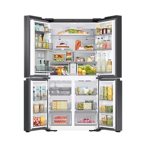 SAMSUNG T Style French Door Refrigerator with 21.5&quot; Family Hub Smart Food Management 702L RF71DG9H0EB1AE - Black