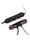 Generic Wireless In-Ear Neckband Headset With Microphone Black