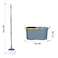 Esqube Grey 360&deg; Spin Steel Bowl Bucket Mop set&hellip;