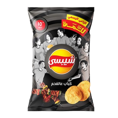 شيبسي رقائق بطاطس بالكباب - 130 جرام