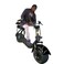 Megawheels City Coco Harley Graffiti 60V Electric Scooter Motorcycle With Fat Tyres &amp; Double Seats