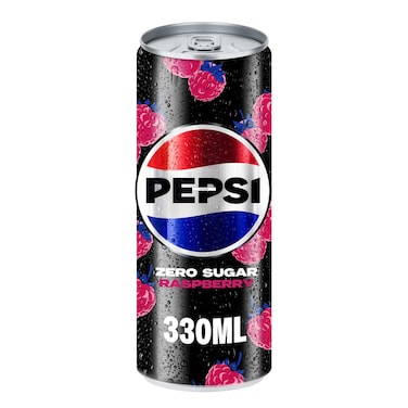 Pepsi Zero Raspberry Flavor Can 330ml