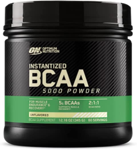 Optimum Nutrition Instantized Bcaa 5000 Pwd 345G Unfavlored 6/C