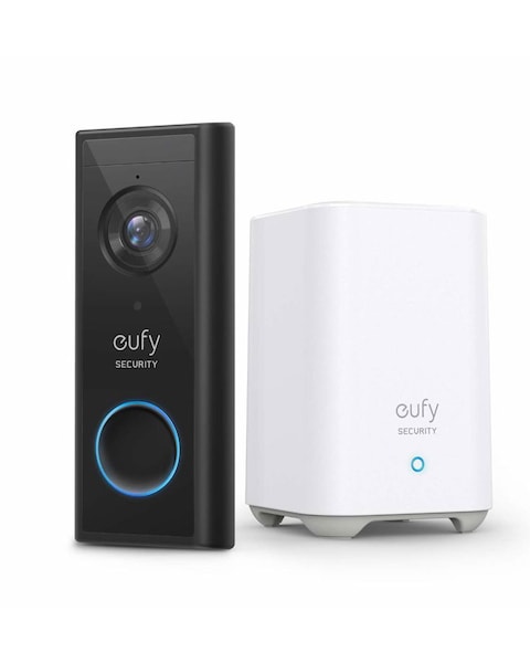 Eufy Video Doorbell 2K With Homebase Battery-Powered E82101W4