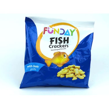 فن داى بسكويت مملح على شكل سمكة - 36 جم