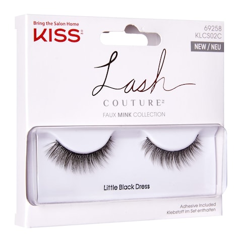 Kiss Lash Couture Faux Mink False Eyelashes KLCS02 Little Black Dress 