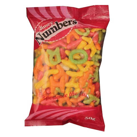 Jimcy Numbers Puffs 50G