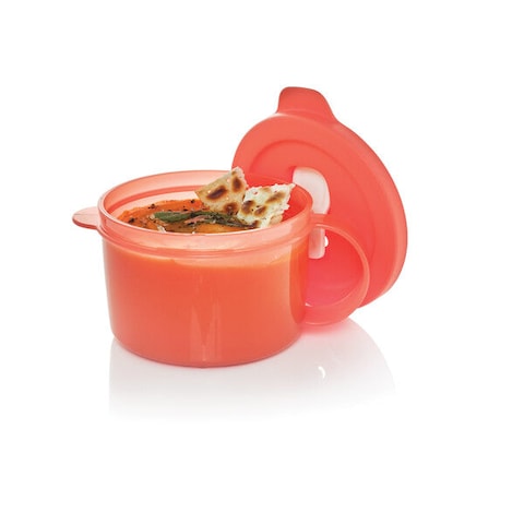 Tupperware Serve &amp; Go Mug Watermelon Plastic