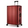 Cabinpro Lightweight Aluminum Frame Fashion Trolley Luggage Set of 3 Polycarbonate Hard Shell Suitcase with 4 Quite 360&deg; Double spinner wheels CP001 Maroon