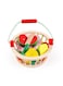 Child Toy Wooden Fruit Basket Toy For Kids