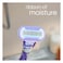 Gillette Venus Deluxe Smooth Swirl Razor With Razor Blade Purple 3 Blades