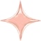 Qualatex Starpoint Foil Balloon- 40-Inch Size- Rose Gold