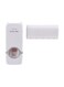 Generic Toothpaste Dispenser With Toothbrush Holder Set White