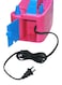 Generic Electric Balloon Blower Air Pump Pink/Blue