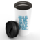 Loud Universe - Travel Tumbler All Of Me Hates All Of You Sarcastic Angry Friends White Coffee Tumblers