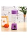 Generic 380Ml Portable USB Handheld Rechargeable Juicer Cup Blender With 6-Blades 0 L H34209Pu-Km Purple