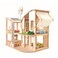 Plantoys Sustainable Play- Green Dollhouse With Furniture