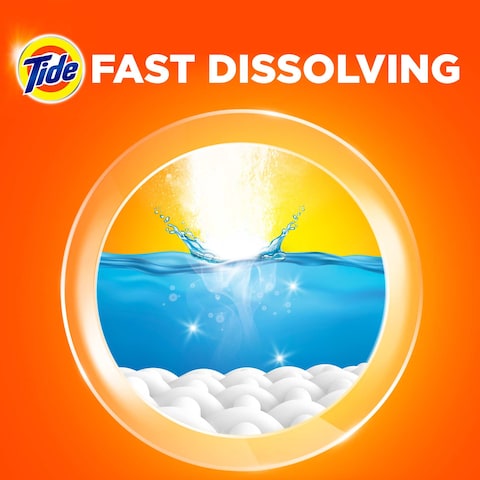 Tide Fast Action Laundry Detergent Powder, Semi-Automatic 15 kg Megabox