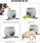 Vsell24 Interactive Dog Ball Fetch And Treat Dispenser Throwing Game For Small And Medium Size Dogs Tennis Ball Fetch Luncher Toy