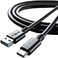 DKURVE&reg; High-Speed 5 Meter USB C Cable, USB3.0 Type A Male Cable to Type C Male &ndash; Ideal For Fast Data Transfer &amp; Charging
