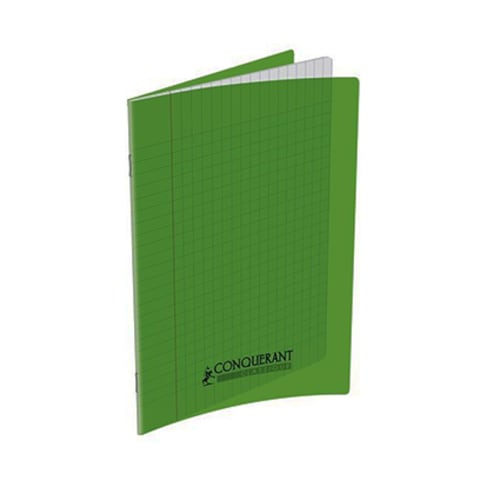 Conquerant Classicque Notebook Green 17X22CM 140 Sheets