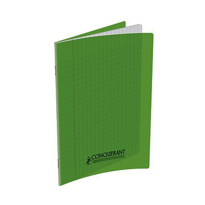 Conquerant Classicque Notebook Green 17X22CM 140 Sheets
