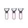 Homeway Peeler 3Pcs Set