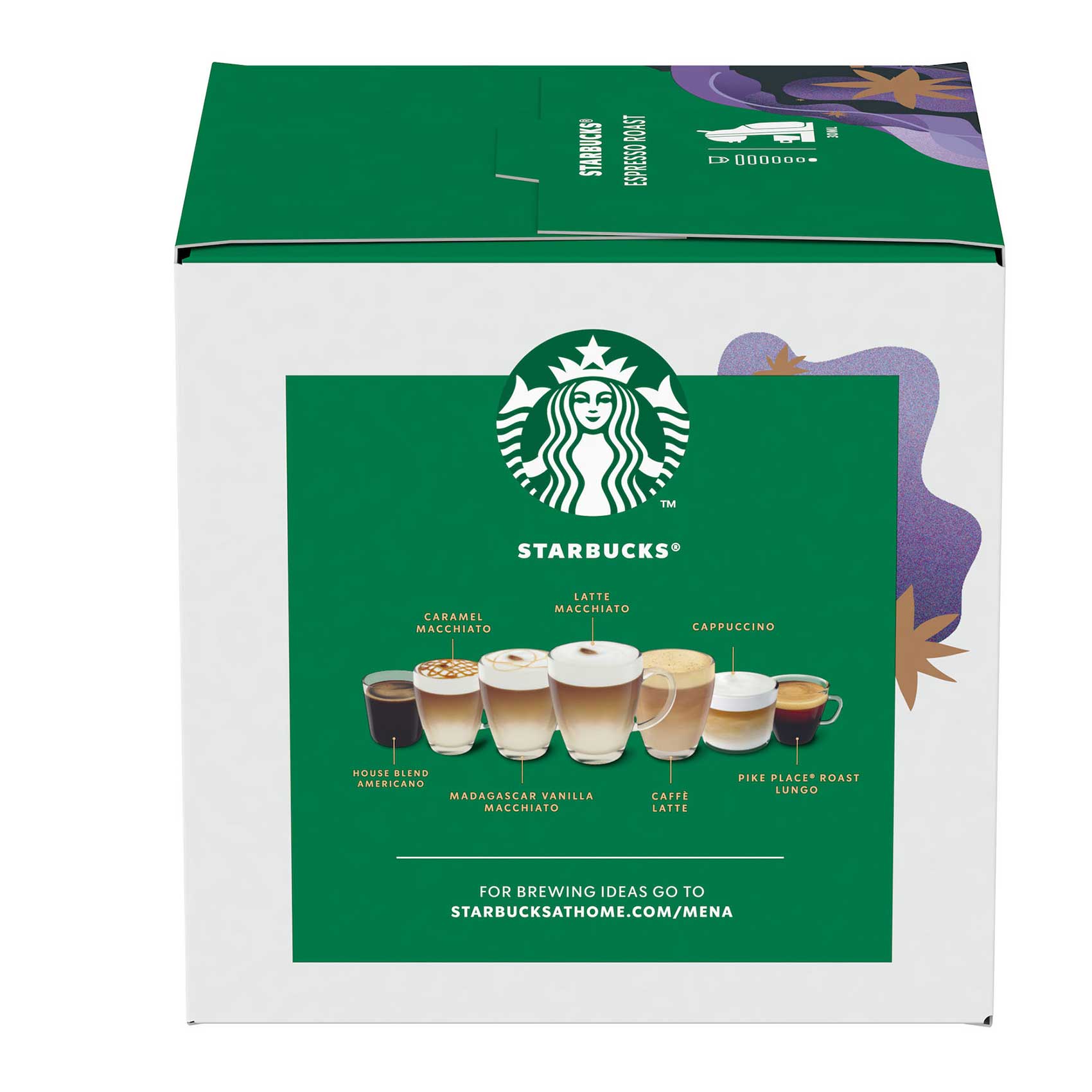 Starbucks Dolce Gusto Dark Espresso Roast Coffee 66g