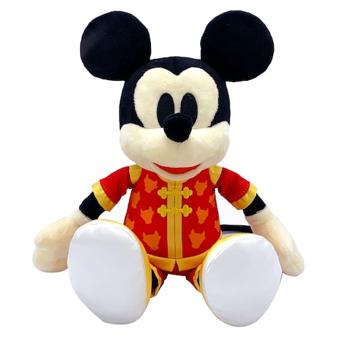 Disney Mickey Mouse With Chinese Costume Plush Toy Multicolour 14inch