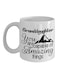 muGGyz Printed Coffee Mug White