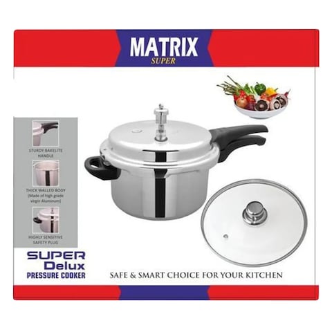 Matrix Aluminum Pressure Cooker 7.5L