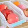 Coralblue Refrigerator and Kitchen Durable Storage or Fridge Organizer Multicolored Pack of 4