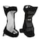 Generic-Black Joint Support Knee Pads Breathable Non-slip Power Lift Joint Support Powerful Rebound Spring Force Knee Booster-2pcs