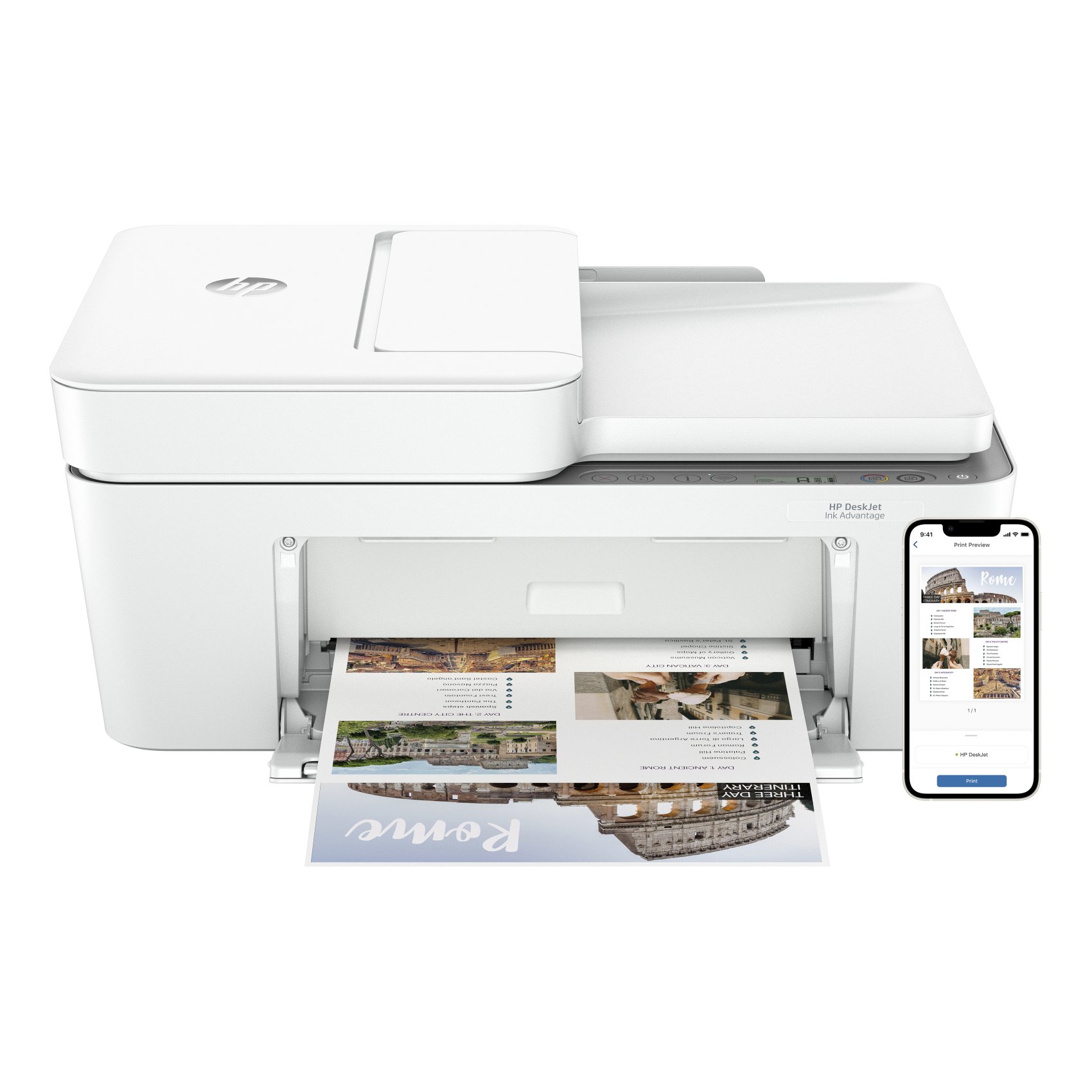 HP DeskJet Ink Advantage 4276 All-In-One Printer 60K49C White