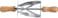 Royalford Croissant Roller Cutter - Stainless Steel Roller - Perfect Shaped Pastry Dough - Rolling Knife, Kitchen Baking Tool