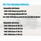 OYEAUTO Iridium Spark Plug Ignition Coil Pack Set of 6 UF242 30520-P8E-A01 Compatible with Honda Odyssey Accord Acura TL CL 3.0L 3.5L 3.7L V6