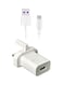 HUAWEI Type-C Data Sync Charging Cable With Adapter White