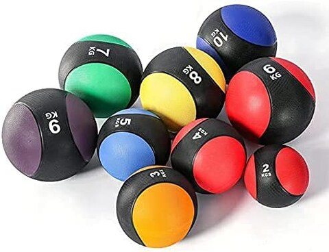 ULTIMAX Rubber Bounce Med Ball Medicine Balls-6Kg
