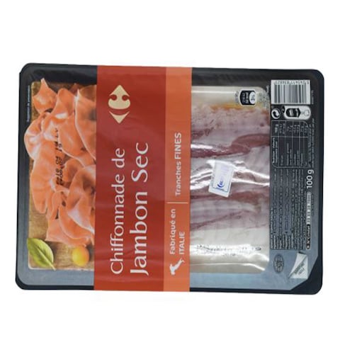 Carrefour Chiffonnade Dry Ham 100G