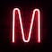 LED Neon Flex Letter Light M 30x25cm