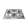 Ariston Built-In Gas Hob 4 Burners 60 Cm - Stainless Steel - PCN 642 IX/A