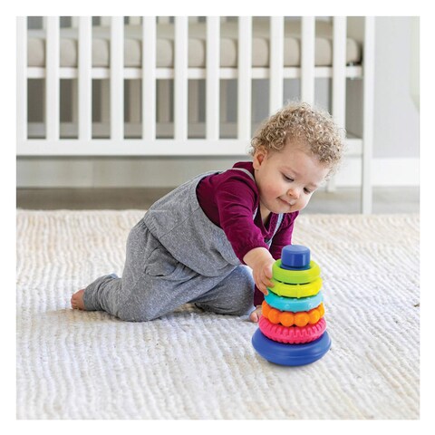 Buy Infantino Rock N Stack Rings 6+ Months Online | Carrefour Kenya