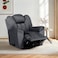 Penhaligon's Velvet Classic Recliner Chair - Dark Grey