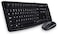 Logitech MK120 Wired Keyboard and Mouse for Windows, Optical Wired Mouse, USB Plug-and-Play, Full-Size, PC/Laptop, English Layout - Black